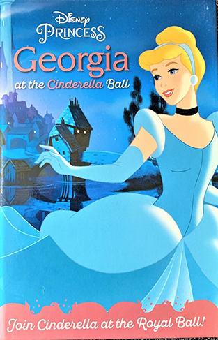 Disney Princess Georgia at the Cinderella Ball